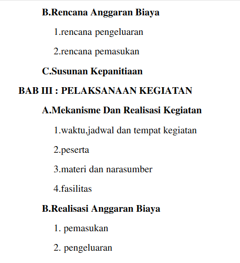 Contoh Laporan Pertanggungjawaban Lpj Kegiatan Terbaik