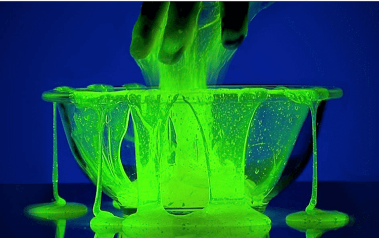 cara membuat glow in the dark slime