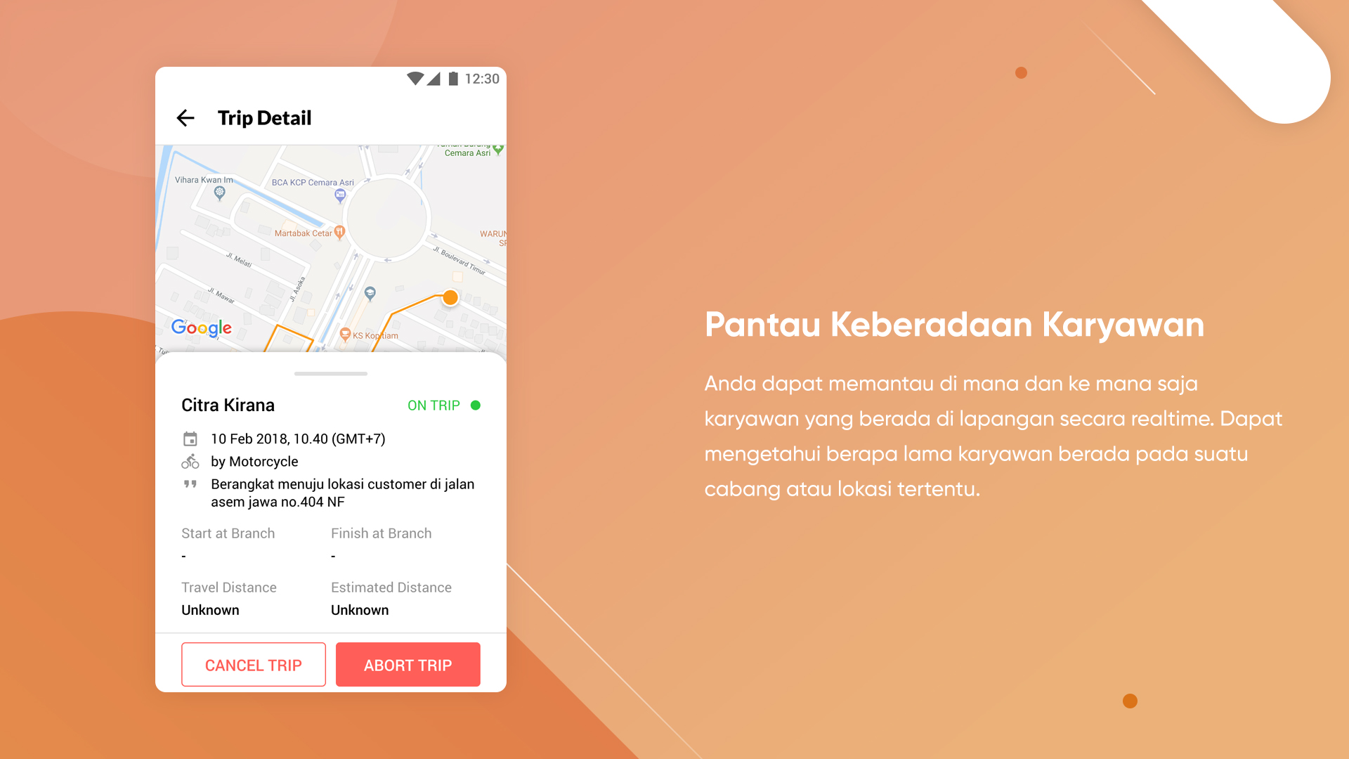 8. Pantau Keberadaan Karyawan